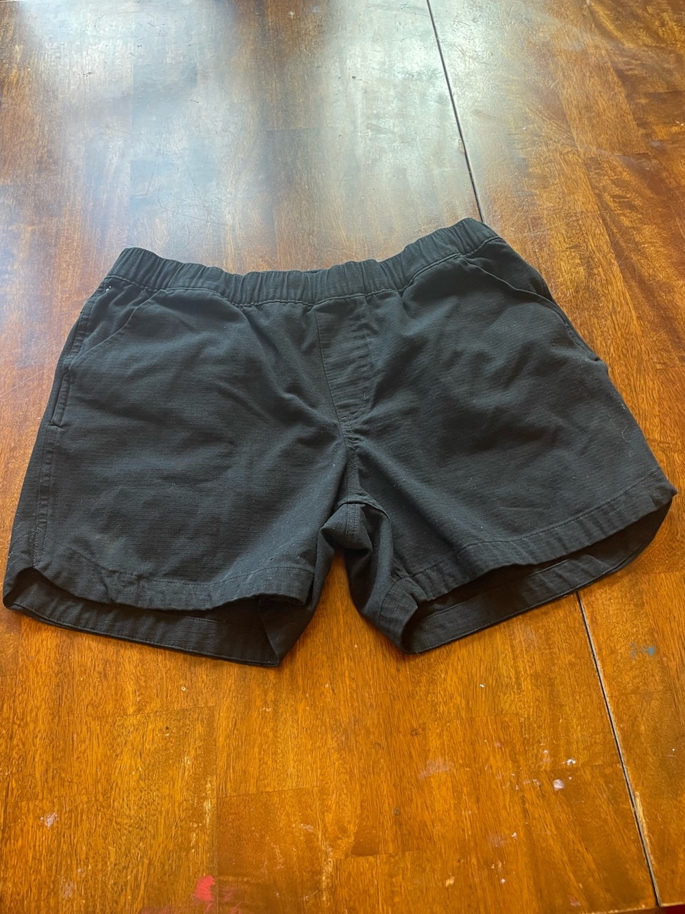 Carhartt Force Relaxed Fit Ripstop Work Shorts Women’s L Black Zip Pocket